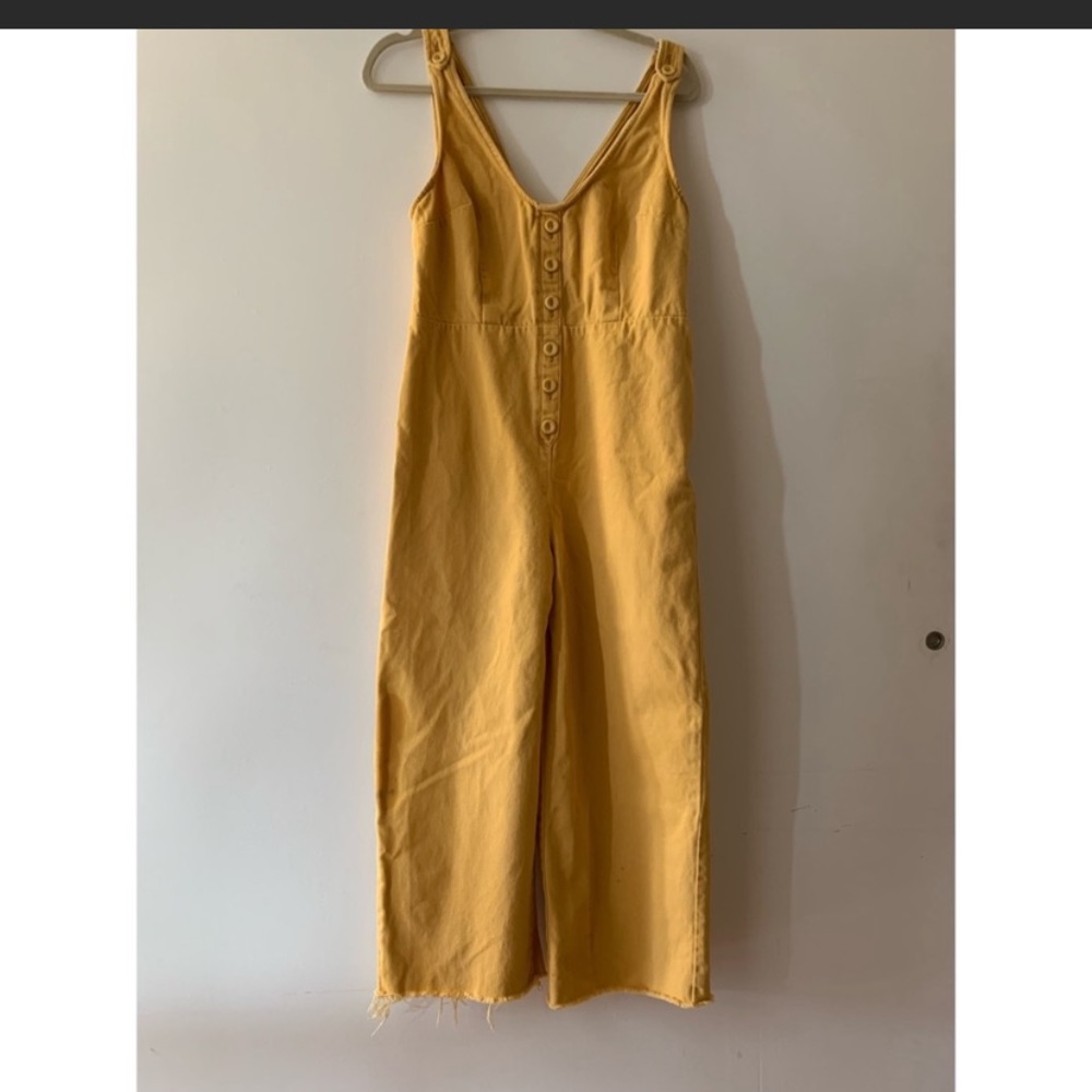 Urban Outfitters Mustard Jumpsuit